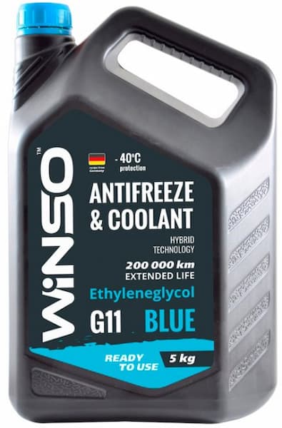 Антифриз G11 -40°С синій 5л WINSO 880970